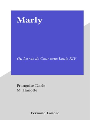 cover image of Marly